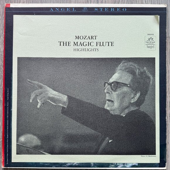 Mozart The Magic Flute Highlights Otto Klemperer Philharmonia Chorus & Orchestra - Picture 3 of 8